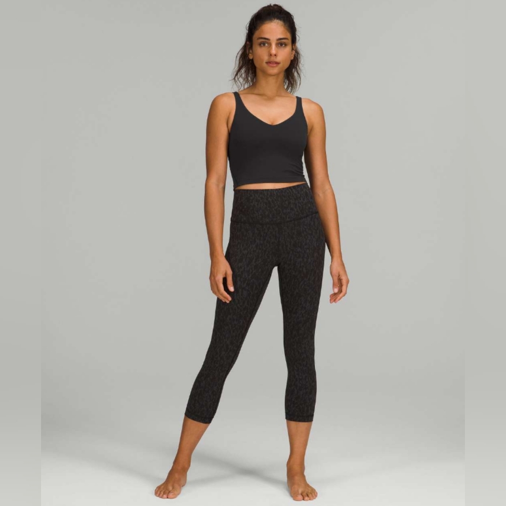 Lululemon Align Crop Top With Pure Barre Logo - Picture 3 of 10
